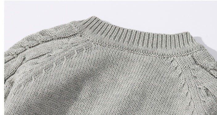 Autumn And Winter Knitted Onesie Hemp Hemp Ha Yi