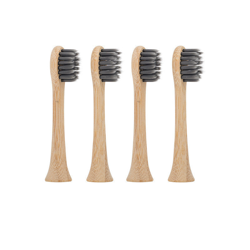 Cabezal de cepillo de dientes eléctrico de bambú orgánico biodegradable