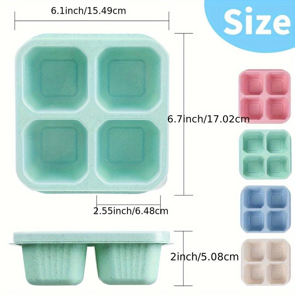 Juego de cubiertos ecológicos de 4 piezas para una alimentación sostenible: biodegradables y reutilizables