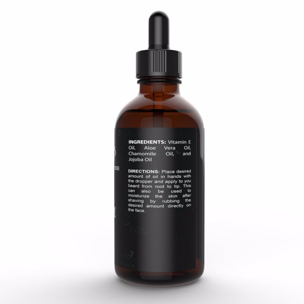 Aceite para barba ECO Finest – Aceite para el cuidado y la hidratación de la barba, promueve el crecimiento del vello facial.