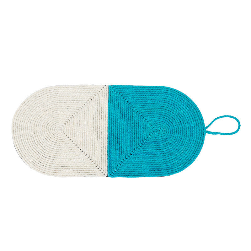 Rascador para gatos de fieltro de sisal natural, duradero, con forma de cactus, protege los muebles.