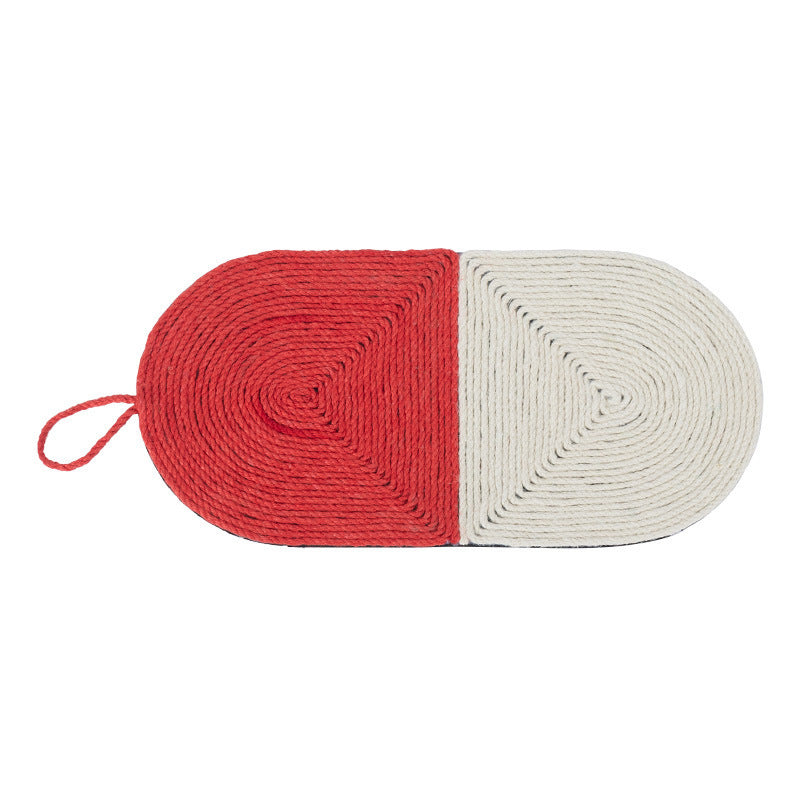 Rascador para gatos de fieltro de sisal natural, duradero, con forma de cactus, protege los muebles.