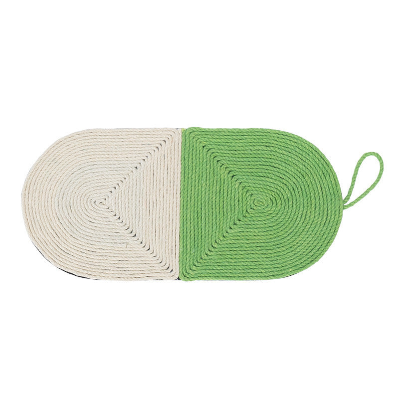 Rascador para gatos de fieltro de sisal natural, duradero, con forma de cactus, protege los muebles.