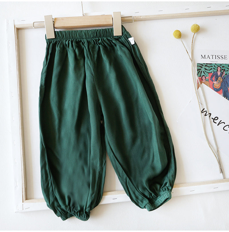 Pantalones antimosquitos para bebés, ligeros para verano.
