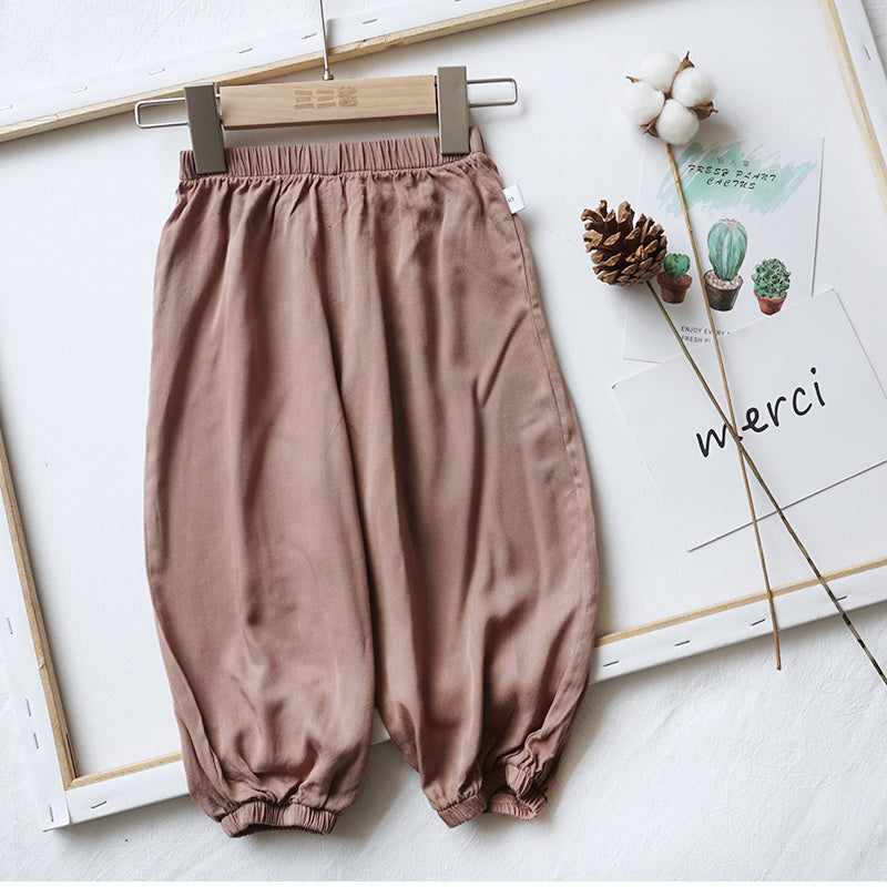 Pantalones antimosquitos para bebés, ligeros para verano.