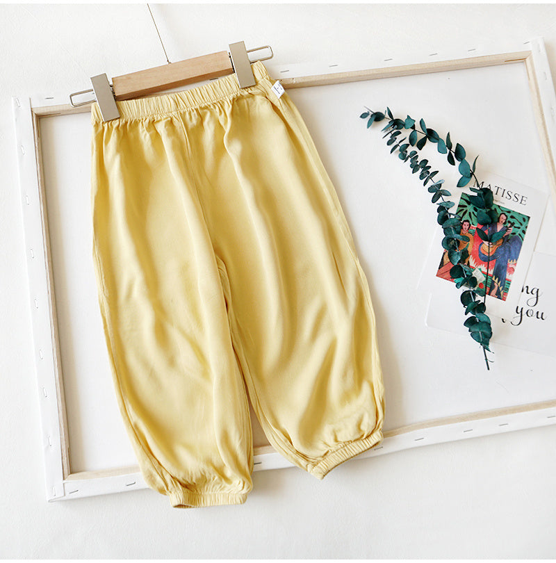 Pantalones antimosquitos para bebés, ligeros para verano.