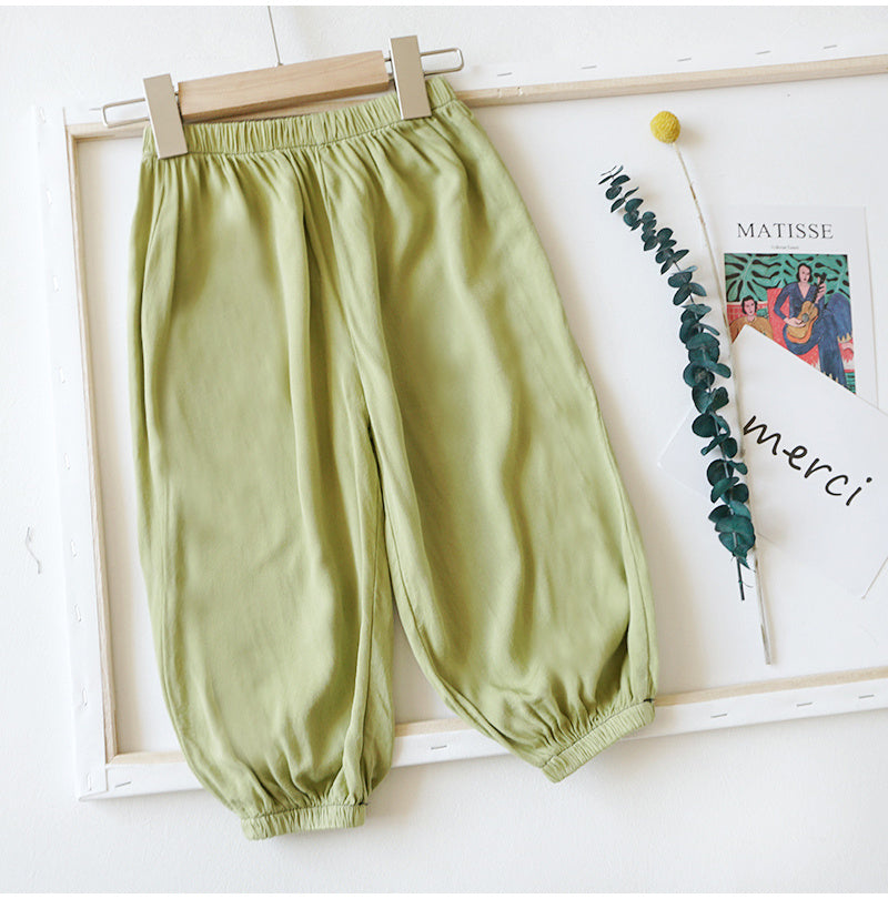 Pantalones antimosquitos para bebés, ligeros para verano.