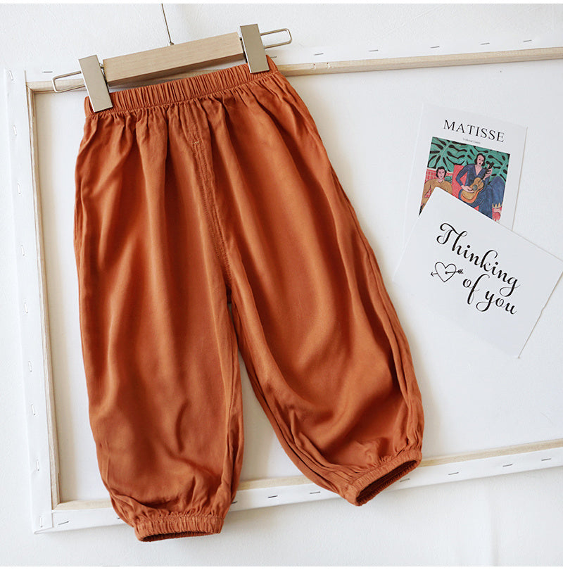 Pantalones antimosquitos para bebés, ligeros para verano.