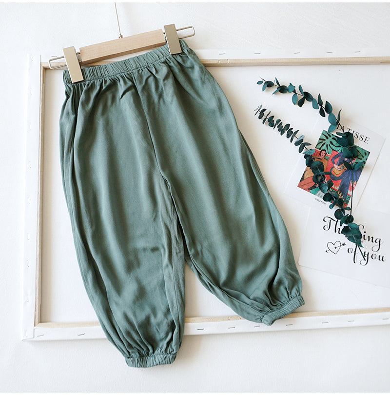 Pantalones antimosquitos para bebés, ligeros para verano.
