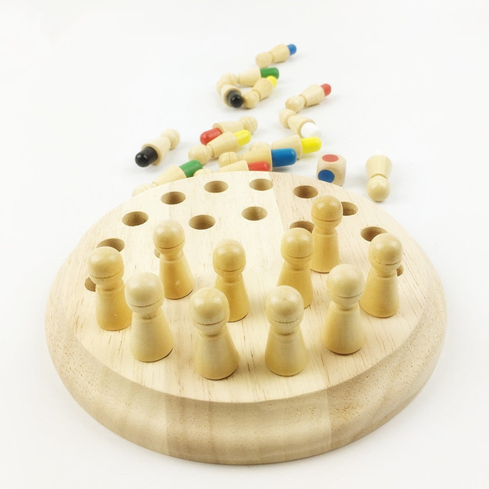 Materiales Montessori: juguetes de madera para bebés