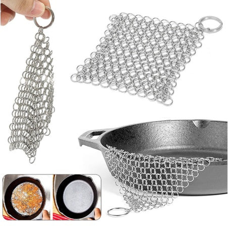 Paño de cocina de acero inoxidable