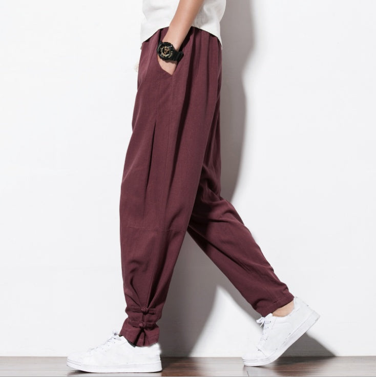 Pantalones estilo Harem de otoño.