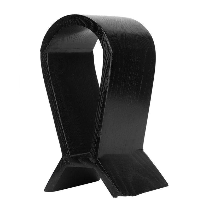 Soporte para auriculares de madera maciza (montaje en la diadema)