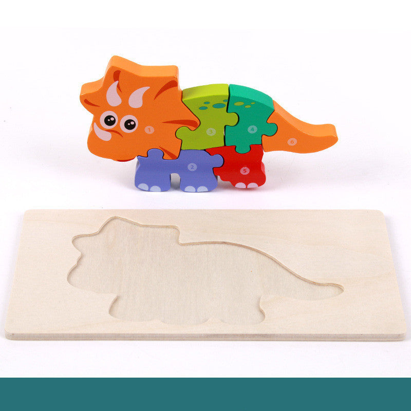 Juguetes educativos infantiles de madera en 3D (Montessori)