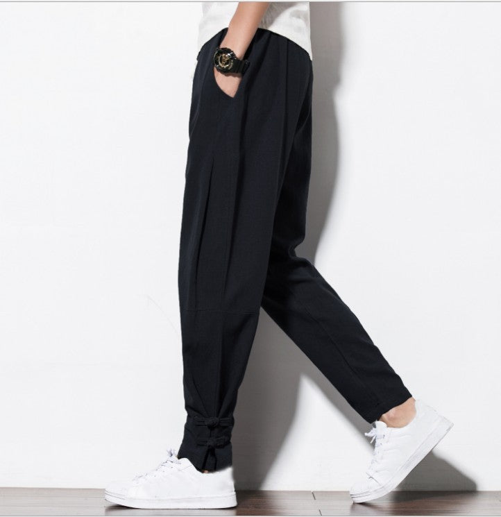 Pantalones estilo Harem de otoño.