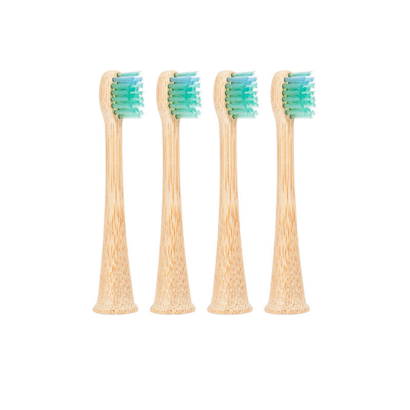 Cabezal de cepillo de dientes eléctrico de bambú orgánico biodegradable
