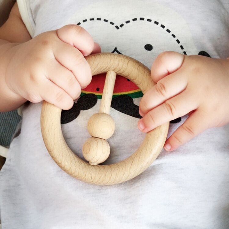 Bloques de madera para bebés