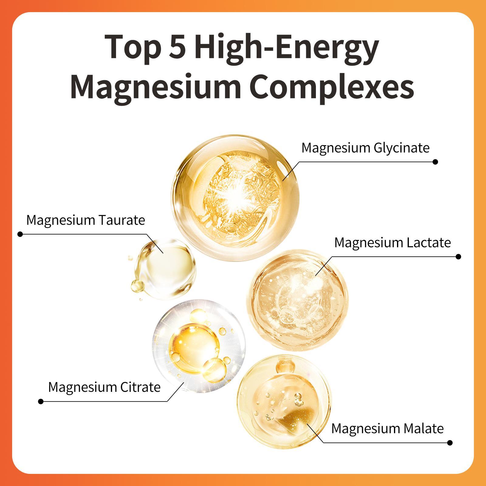 Glicinato de magnesio con malato y vitamina D3. Fórmula vegana que favorece la salud ósea. Producto quelatado de alta absorción.