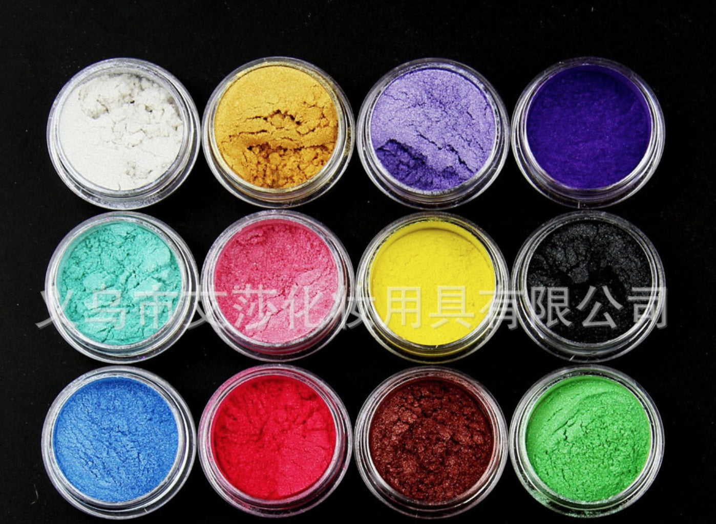 Kit de sombras de ojos: Belleza orgánica, minerales naturales, vegano, hecho a mano. Para ojos, labios y decoración de uñas. Pigmentos.