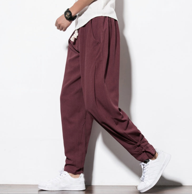 Pantalones estilo Harem de otoño.