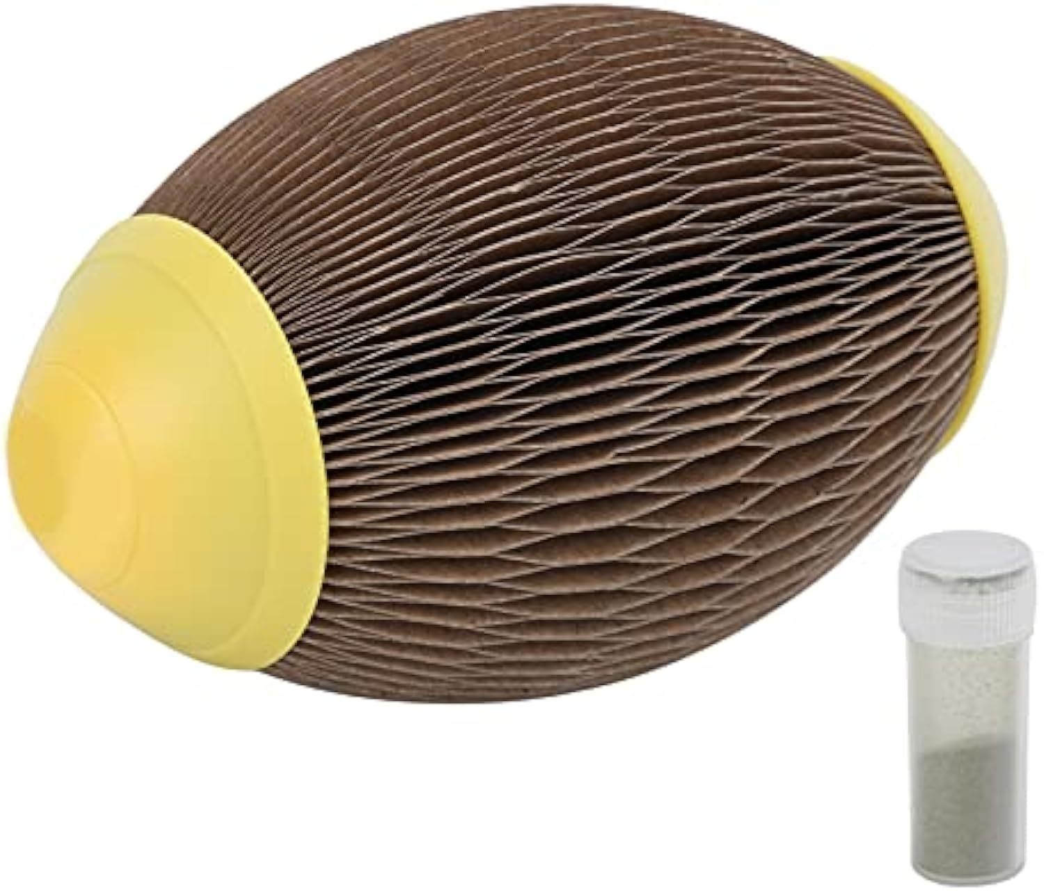 Juguete de pelota de hierba gatera para gatos: mantén a tu gato y a ti mismo activos. Pelota de fútbol con hierba gatera, fabricada con papel corrugado reciclado y ecológico, ideal para que tu gato haga ejercicio y se divierta.
