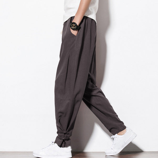 Pantalones estilo Harem de otoño.