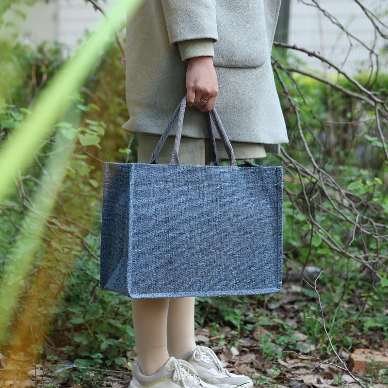 Bolsos de lino multicolores: un regalo ecológico con estilo retro