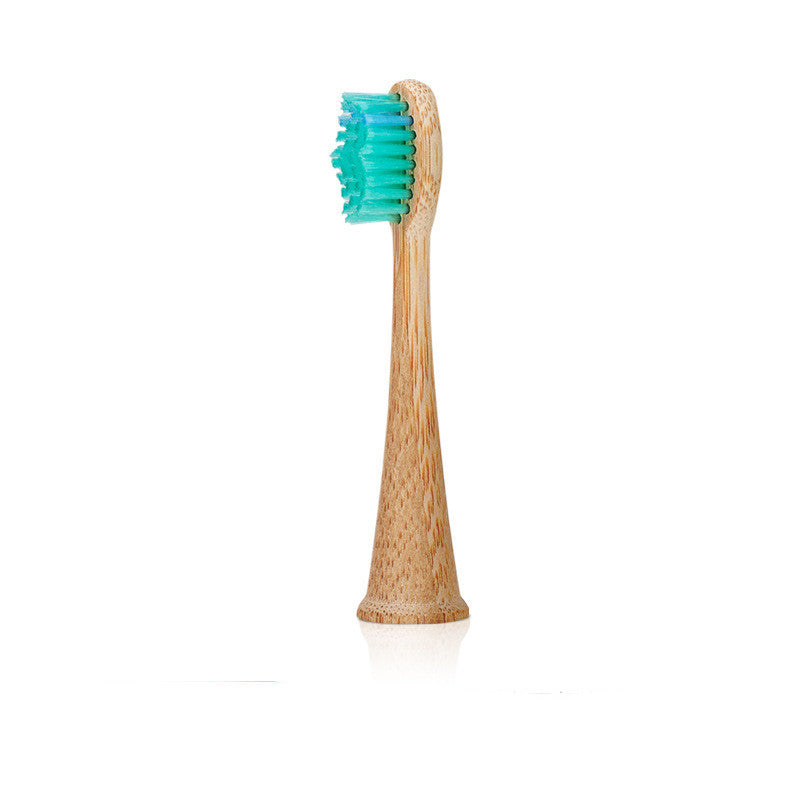 Cabezal de cepillo de dientes eléctrico de bambú orgánico biodegradable