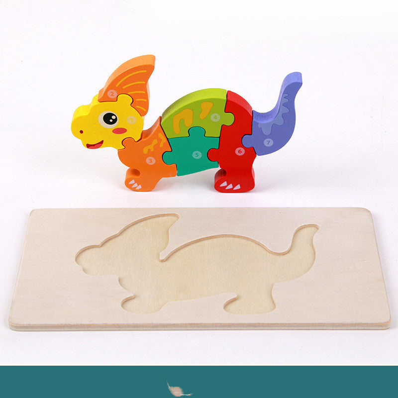 Juguetes educativos infantiles de madera en 3D (Montessori)