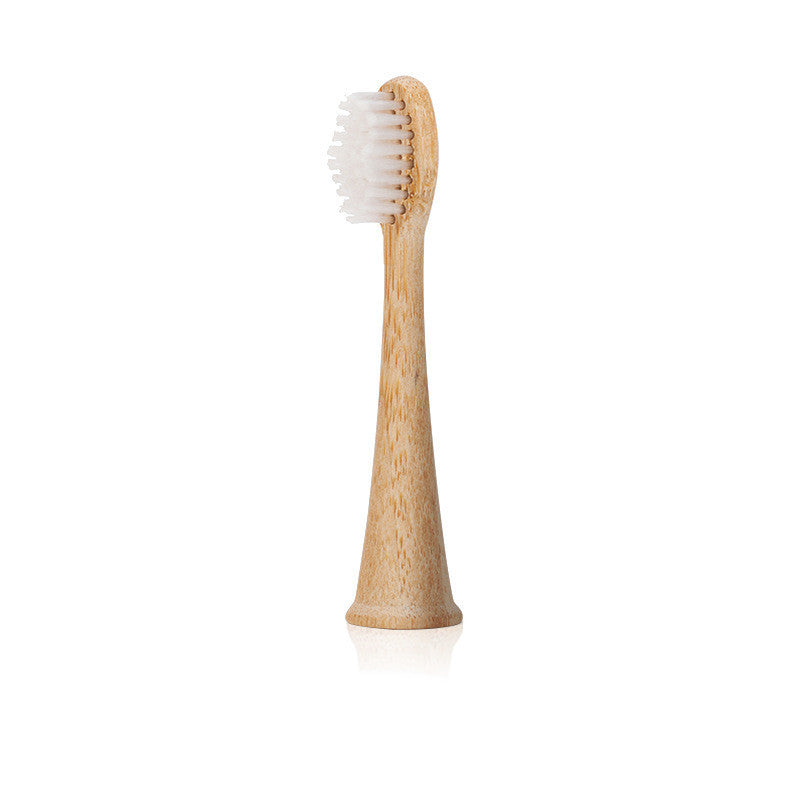 Cabezal de cepillo de dientes eléctrico de bambú orgánico biodegradable