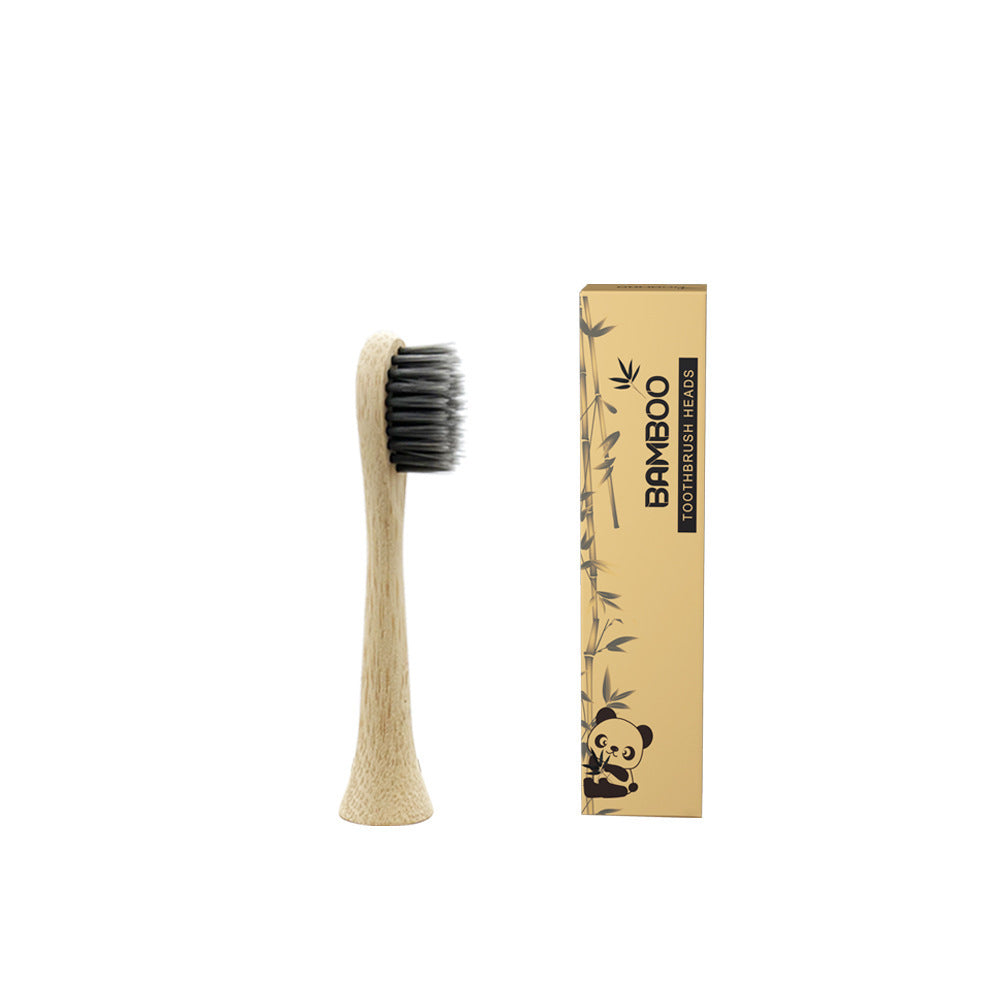 Cabezal de cepillo de dientes eléctrico de bambú orgánico biodegradable