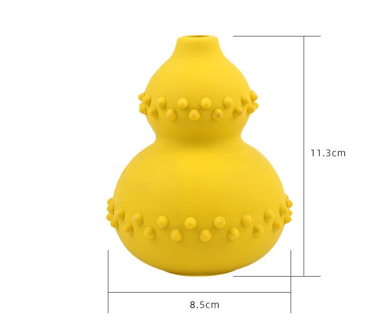 Juguete para mascotas de goma natural resistente a los mordiscos y a la masticación.