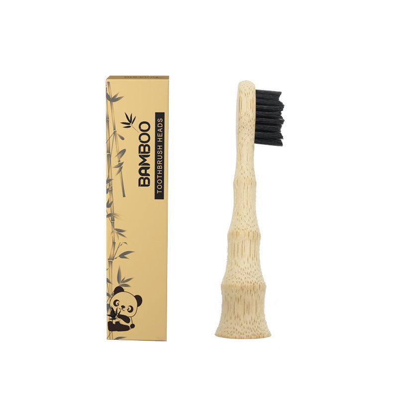 Cabezal de cepillo de dientes eléctrico de bambú orgánico biodegradable