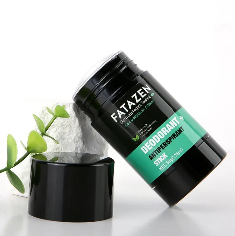 Desodorante antitranspirante en barra vegano, Body Glide, bálsamo desodorante a base de hierbas, minerales marinos, desodorante en barra con aroma a limón