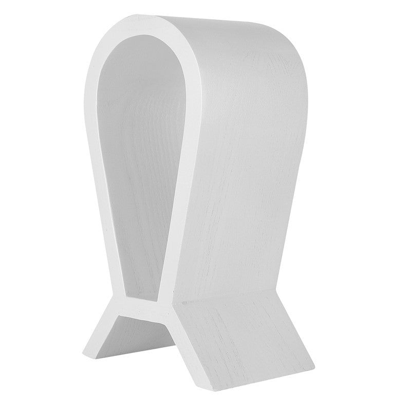 Soporte para auriculares de madera maciza (montaje en la diadema)