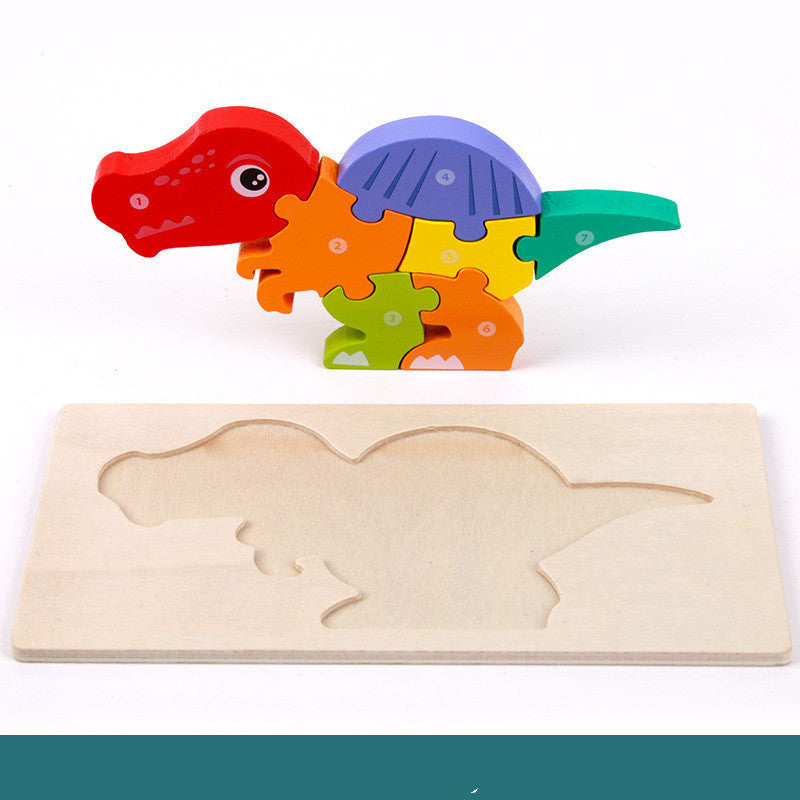 Juguetes educativos infantiles de madera en 3D (Montessori)